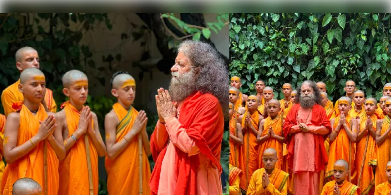 गंगा तट पर गूंजे वेद मंत्र, परमार्थ निकेतन में जीवंत हुई ऋषि परंपरा