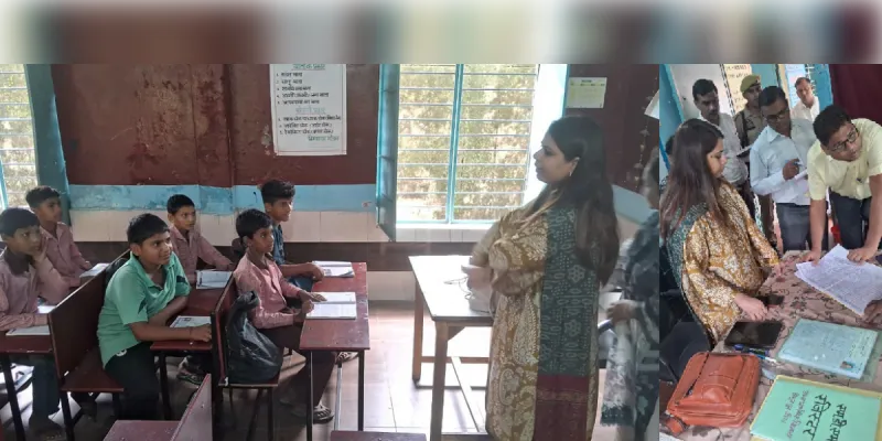 विद्यालय में अव्यवस्थाओं पर डीएम नाराज, सुधार के दिए निर्देश