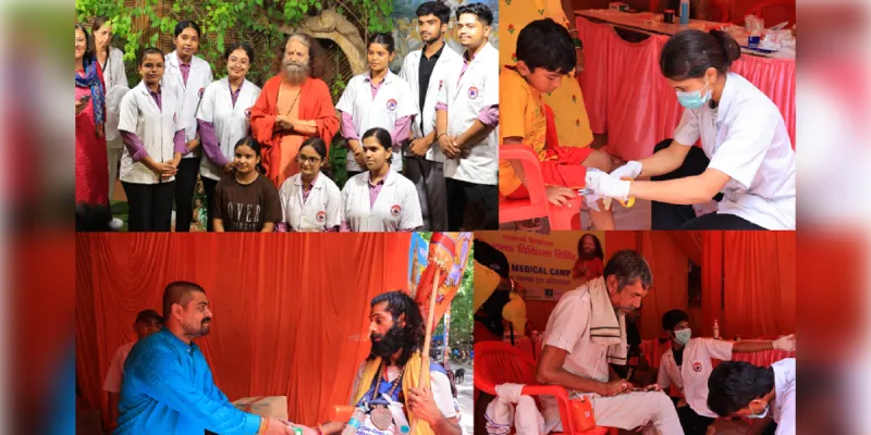 कांवड़ यात्रियों को परमार्थ निकेतन की सौगात, स्वास्थ्य जांच से स्वच्छ पेयजल तक व्यवस्था