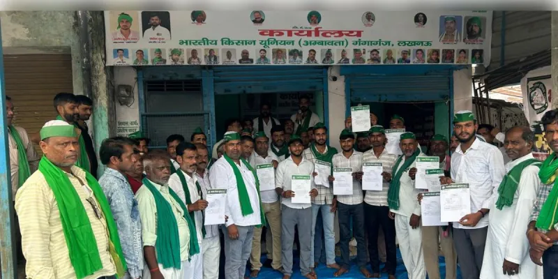 सलेमपुर कब्रिस्तान जमीन एग्रीमेंट व भैंस चोरी पर भड़की भाकियू