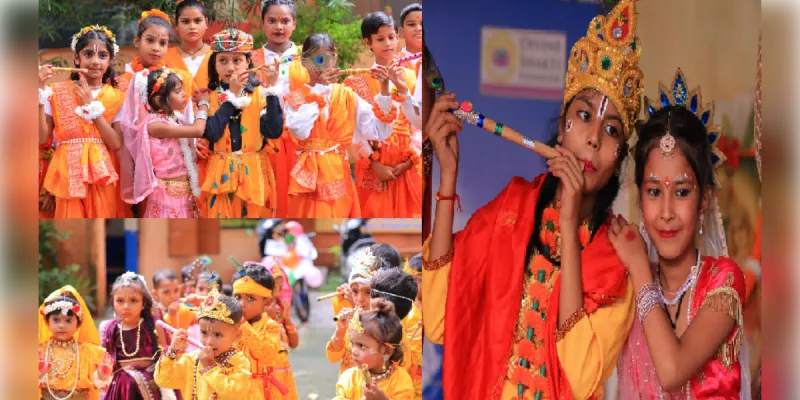 श्रीकृष्ण जन्माष्टमी पर राधा-कृष्ण की भक्ति में डूबा परमार्थ निकेतन
