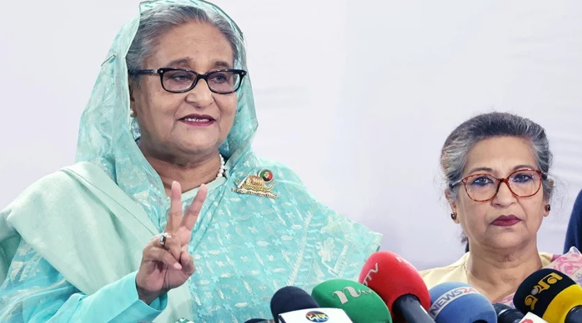 शेख हसीना पहली बार दिल्ली में मीडिया से करेंगी बात, पूरे दो साल बाद आएंगी सामने