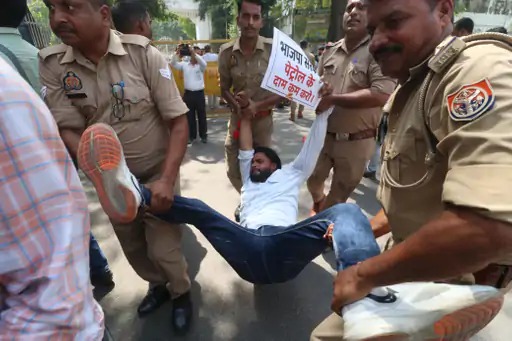 arrested