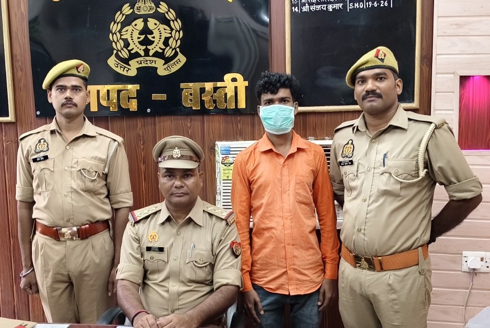 नाबालिक लड़की के साथ दुष्कर्म करने वाला आरोपी गिरफ्तार
