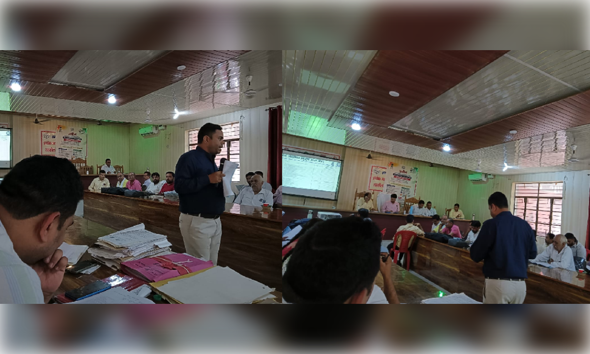 धामपुर तहसील में जनगणना-2027 के डीसीएचबी फील्ड कार्य का प्रशिक्षण