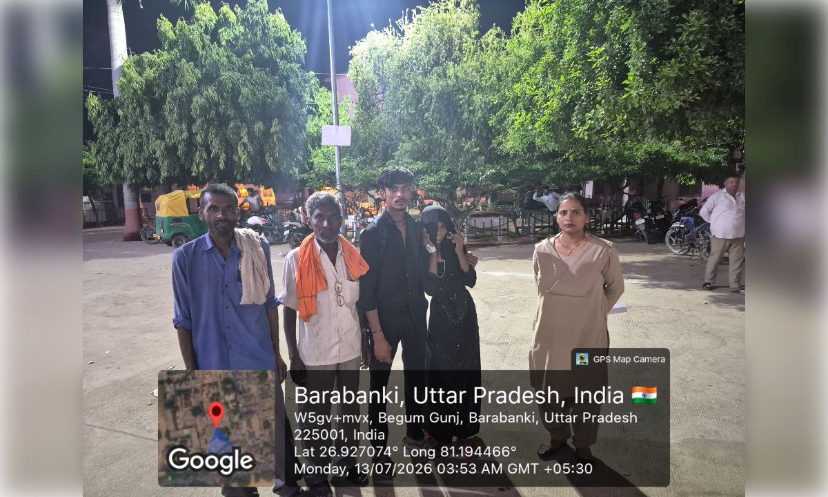 सतरिख पुलिस के अथक प्रयास रंग लाए, छह दिन बाद बिछड़ी महिला को परिवार से मिलाया