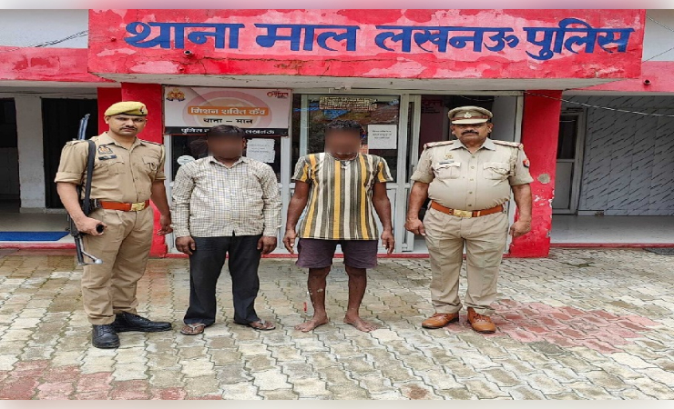 माल पुलिस की कार्रवाई, गैर-जमानती वारंट के दो आरोपी गिरफ्तार
