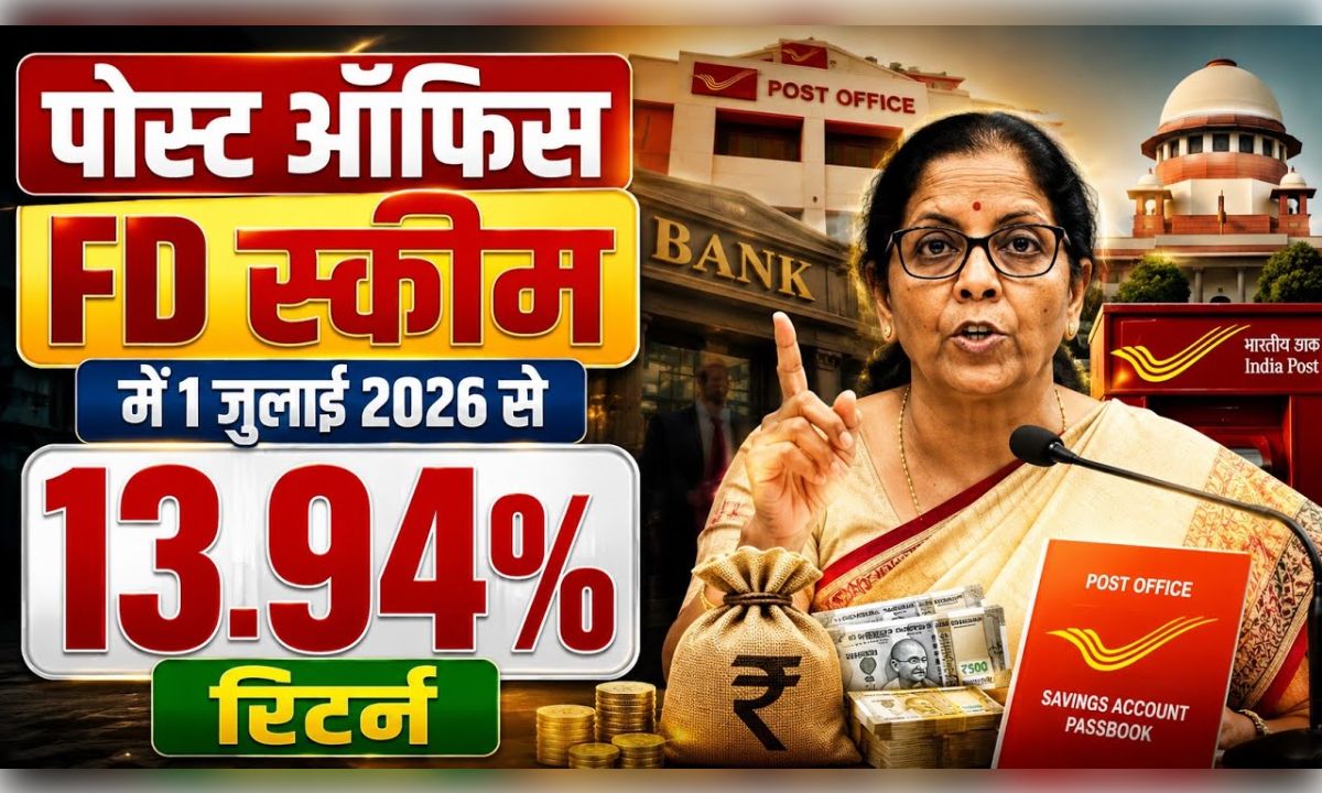 FD पर वरिष्ठ नागरिकों को पोस्ट ऑफिस में कितना मिलेगा रिटर्न