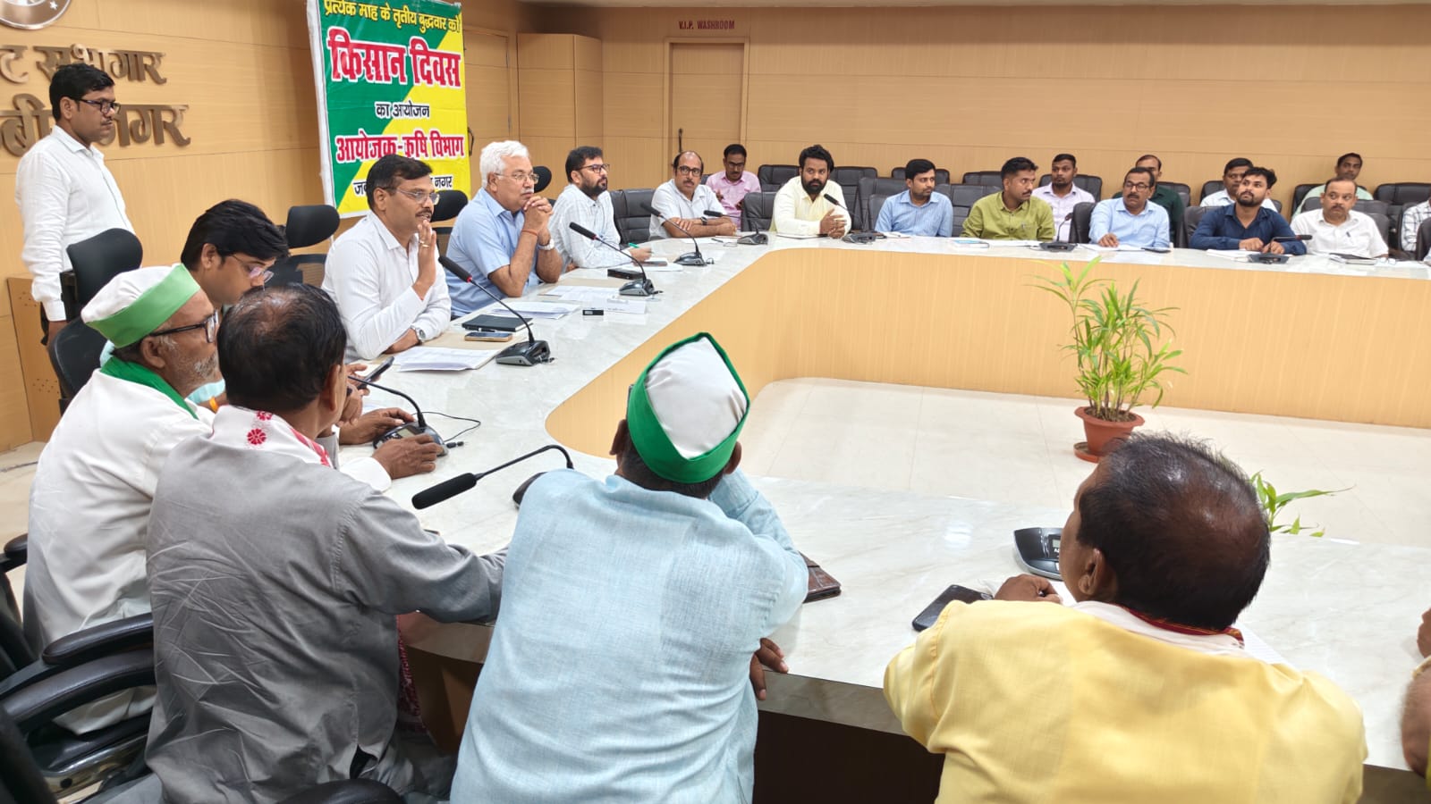 सीडीाओं की अध्यक्षता में किसान दिवस का हुआ आयोजन