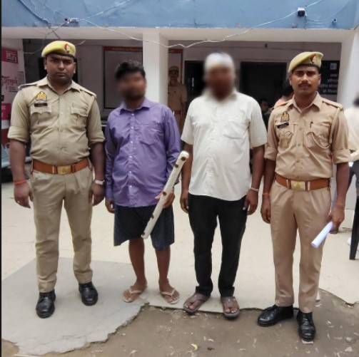 मारपीट व हत्या का प्रयास करने के मामले में दो अ​भियुक्त गिरफ्तार