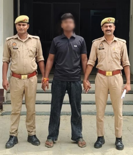 गुण्डा एक्ट में जिलाबदर अभियुक्त को किया गया गिरफ्तार,