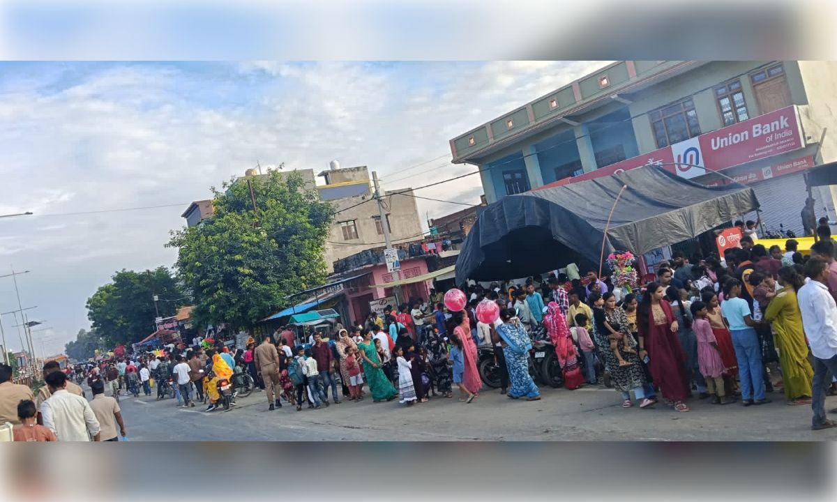 निगोहां पुलिस की कड़ी सुरक्षा में हापा मेला सम्पन्न