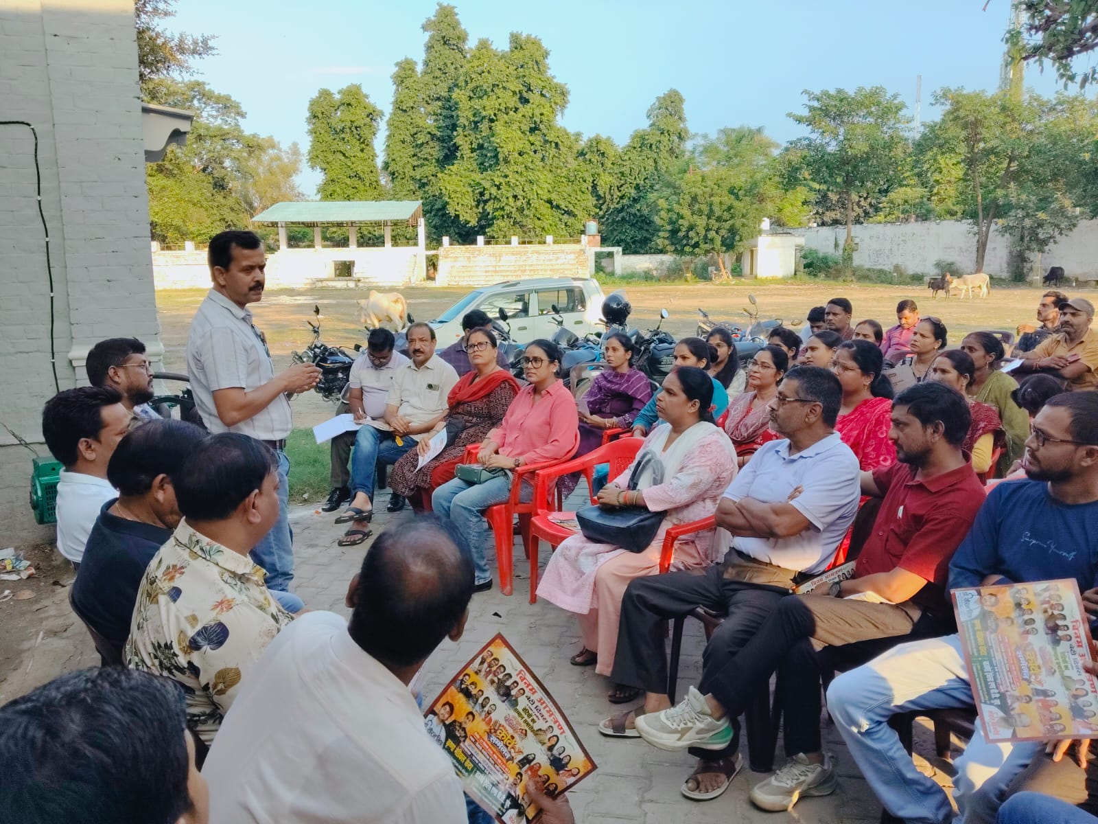 एनएचएम संविदा कर्मचारियों की मांगे नहीं मानी गई तो होगा आंदोलन, बैठक में हुई चर्चा